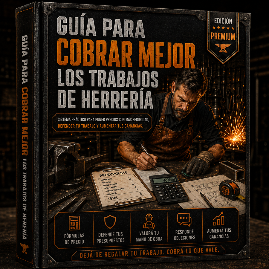 GUIA PARA COBRAR MEJOR LOS TRABAJOS DE HERRERIA